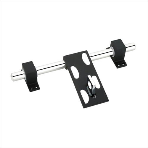 4004 Door Aldrop - Aluminum Black Finish | Back-to-Back Installation for Double-Swing Doors Ideal for Restaurants and Commercial Spaces