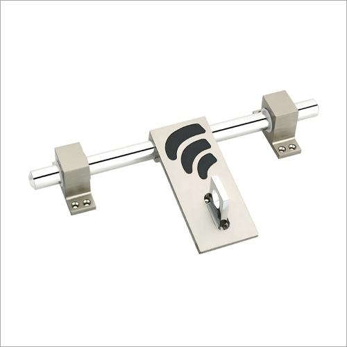 101 Door Aldrop - Aluminum Material, 101x30mm Size, Silver & Black Color | Ideal for Door Applications