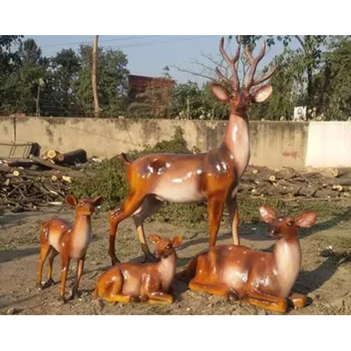 FRP Deer Statue