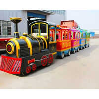 Amusement Park Trackless Train - Age Group: 4-9