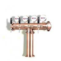 T Beer Tower Copper finish 4way