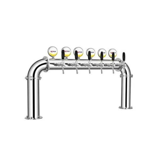 Stainless Steel 6 Way U Shape Beer Tower