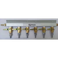 Manifold Aluminium 6Way