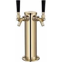 Column Beer Tower 2 Way Golden
