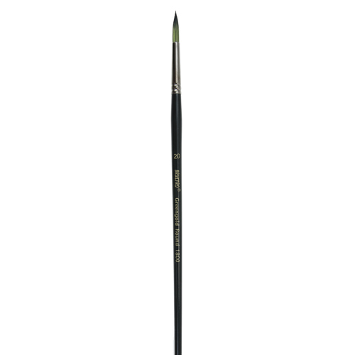 20 Size Green Gold Brush