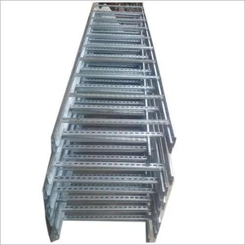 Black Gi Hot Dip Ladder Type Cable Tray