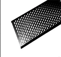 Powder Coated Cable Trays - Color: Black