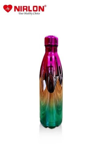 Stainless Steel 500Ml Marvel Pvd Multi Coloured Vaccum Bottle