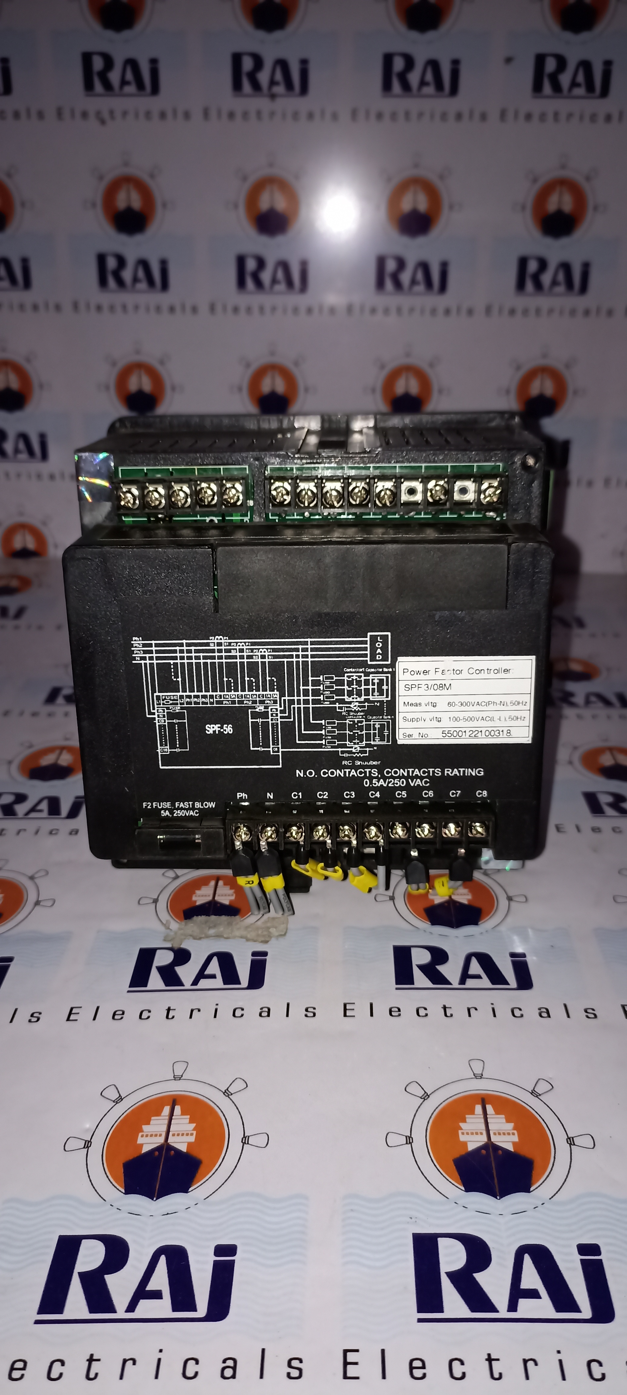 Apfc Relay And Power Monitor Meter