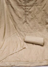 Ziya Yellow Zora Silk Dress Material