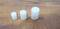Rebar Cap - Plastic 16mm, 20mm, 25mm, 32mm | Round Shape, White Color, Female Connection, Ideal For Construction Applications
