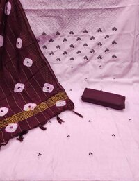 Yukta Pink Coco Silk Dress Material