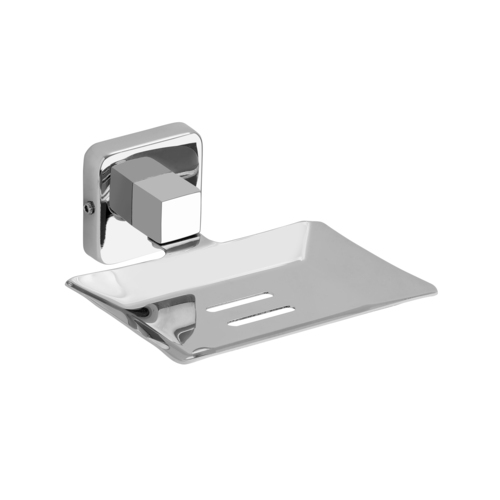 NEXA SOAP DISH - Stainless Steel, 7 Inch Rectangular | Glossy Finish, Bath Hardware Sets in Elegant Glossy Color