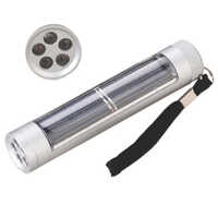 Stainless Steel Solar Led Torch