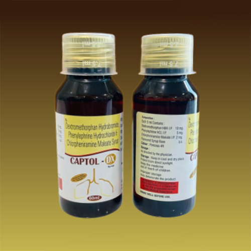 60 ML HBR Phenylephrine HCL And Chlorpheniramine Maleate Syrup