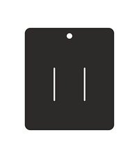 Bow Hair Clip Display Card