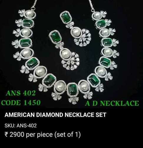 GREEN AD/ AMERICAN DIAMOND JEWELLERY