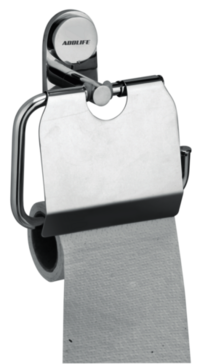 Romeo Paper Holder With Flap - Color: Silver