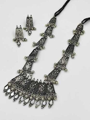 Silver Necklace Set