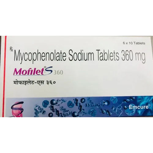 Mycophenolate Sodium Tablets 360Mg Generic Drugs