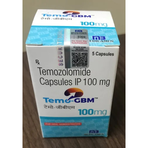Temozolomide Capsules Ip 100mg