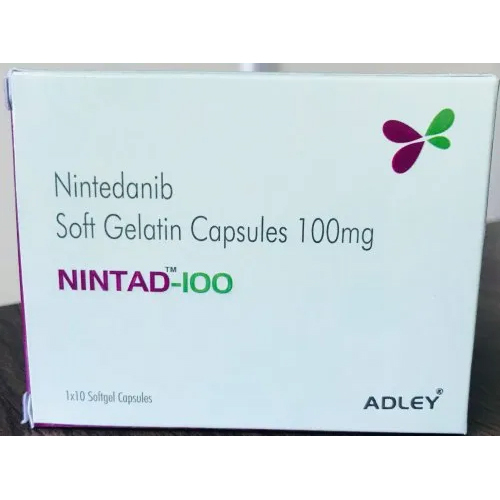 Nintedanib Soft Gelatin Capsules 100mg