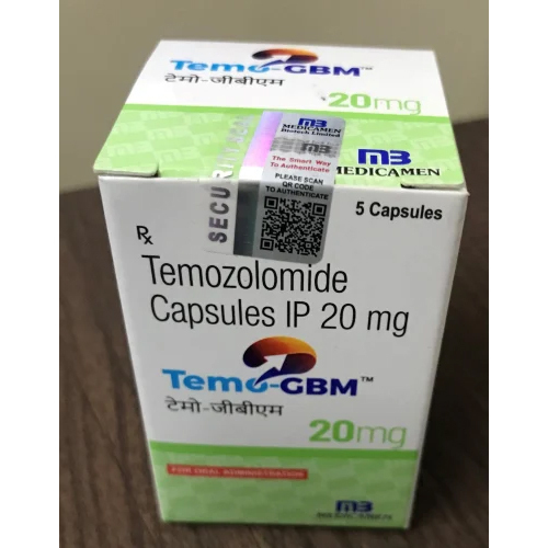 Temozolomide Capsules Ip 20mg