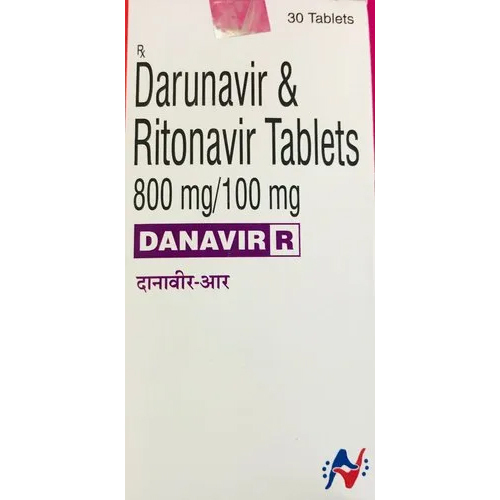 Darunavir 800mg and Ritonavir 100mg Tablets