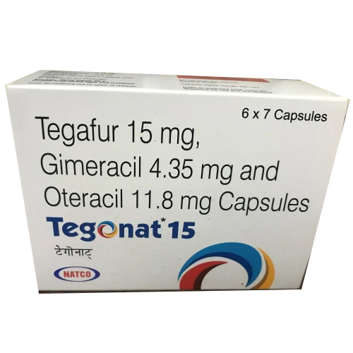 Tegafur 15mgGimeracil 4.35mg And Oteracil 11.8 Mg Caps