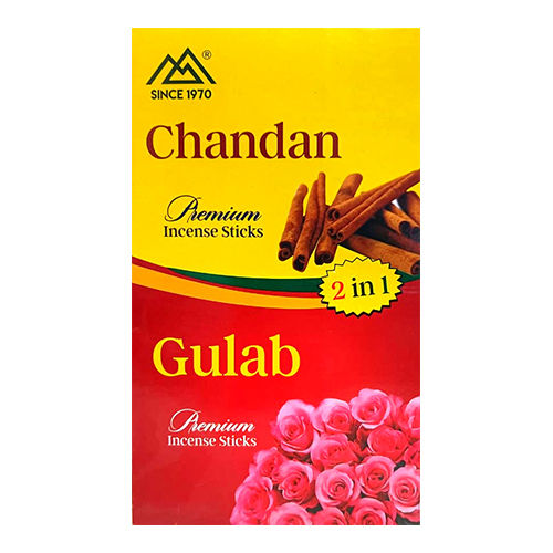 Gulab And Chandan Premium Incense Sticks