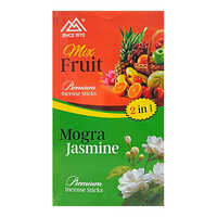 Mix Fruit And Mogra Jasmine Premium Incense Sticks - Eco-friendly Indian Incense Sticks For Aromatic & Religious Use, Easy To Clean Rose Fragrance