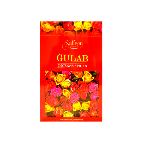 Gulab Saffron Fragrance Incense Sticks