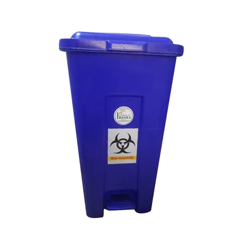 60 ltr Square Dustbin With Wheel and Pedal