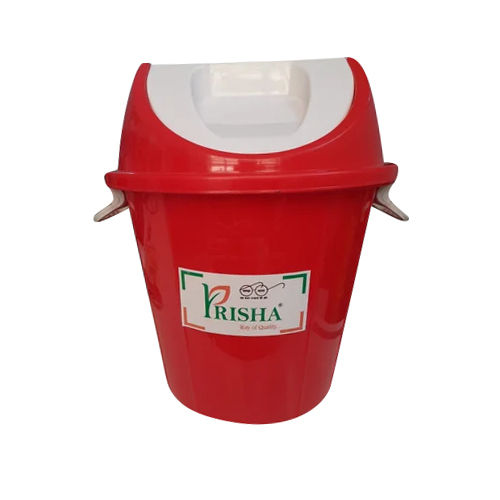 Plastic 30ltr Fresh Swing Red Dustbin