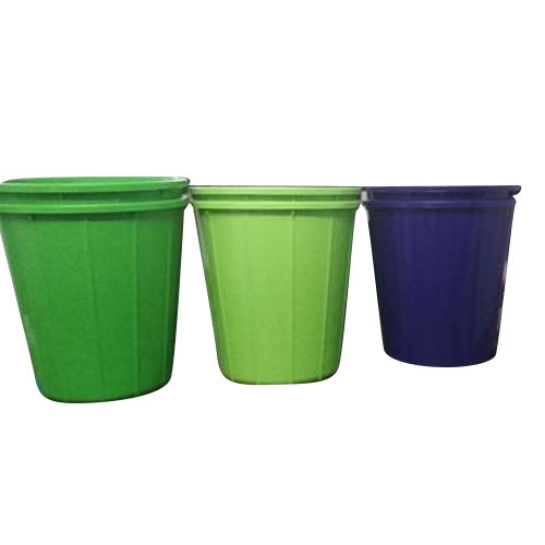 Open Top Plastic Dustbin