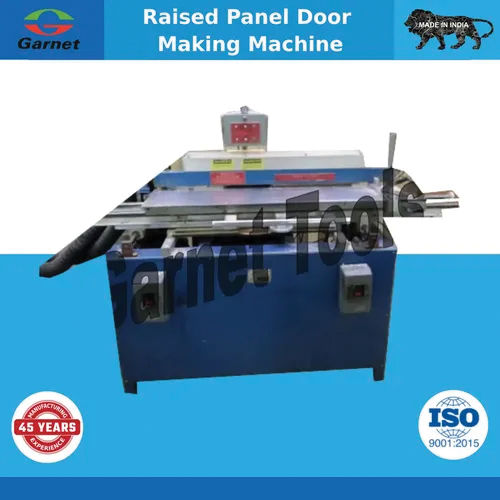 Raised Panel Door Making Machine - Color: Blue