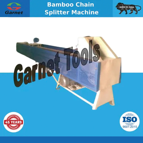 Bamboo Chain Splitter Machine - Color: Blue