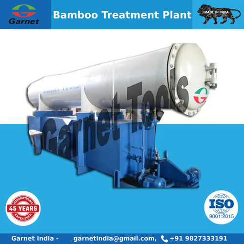 Semi-Automatic Bamboo Treatment Plant