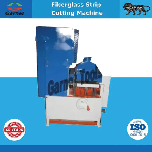 Fiberglass Strip Cutting Machine - Color: Blue