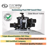 Green / Blue / Grey Fiber Glass Swimming Pool Filter
