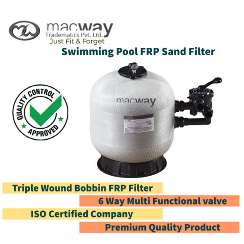 Green / Blue / Grey Fiberglass Swimming Pool Filter