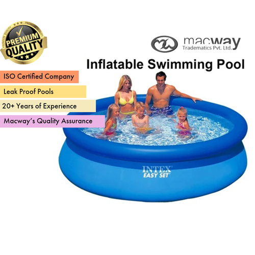 Blue Or As Per Customer Requirement Inflatable Swimming Pool
