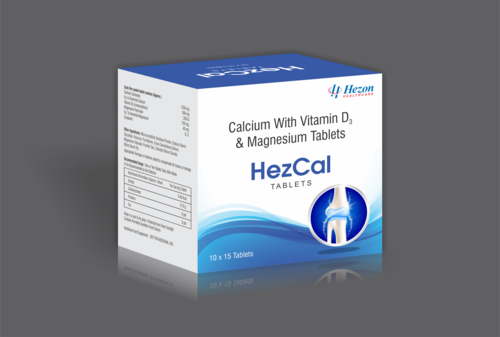 Calcium with Vitamin D3 and Magnesium Tablets