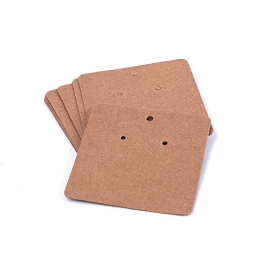 Zenomia Earrings Packaging Card Decorative Handmade Jewelry Packaging Material  Jewelry Display Tag