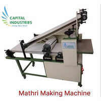 White Mathri Making Machine