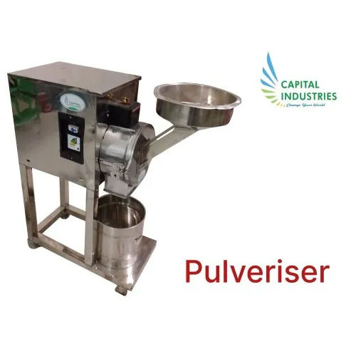 2 In 1 Stainless Steel Pulverizer Machine Capacity: 30-35 Kg/Hr