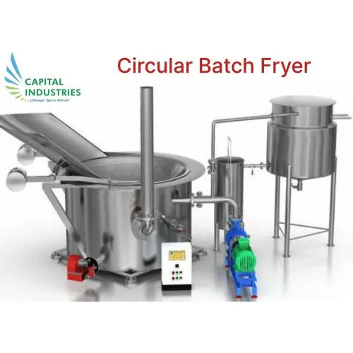 Circular Batch Fryer Machine