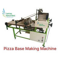 White Single Phase Pizza Base Making Machine