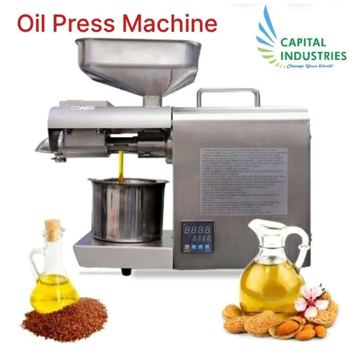 Semi-Automatic 400X160X360 Mm Oil Press Machine