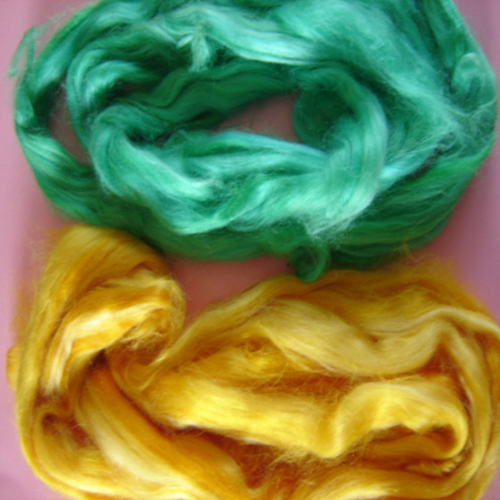 Dyed Mulberry Silk Tops